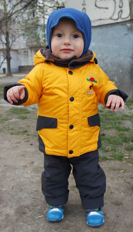 Код 373. Детская демисезонная утепленная мембранная куртка 